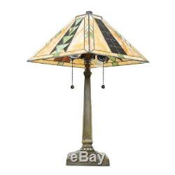Tiffany Style Mission Table Lamp 16 Shade