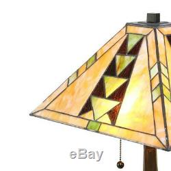 Tiffany Style Mission Table Lamp 16 Shade
