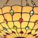 Tiffany Style Pendant Fixture Hanging Pendant Lamp Stained Glass Ceiling Light