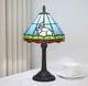 Tiffany Style Rabbit Stained Glass Lamp Vintage Bedside Table Night Light Decor