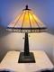 Tiffany Style Stain Glass Table Lamp
