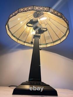 Tiffany Style Stain Glass Table Lamp