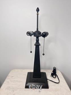 Tiffany Style Stain Glass Table Lamp
