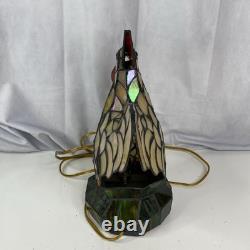 Tiffany Style Stained Glass 13.5 Chicken Lamp Light Farm Life Decoration READ