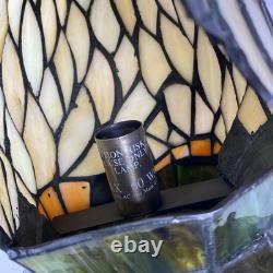 Tiffany Style Stained Glass 13.5 Chicken Lamp Light Farm Life Decoration READ