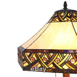 Tiffany Style Stained Glass Alhambra Table Lamp 16 Shade