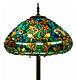 Tiffany Style Stained Glass Floor Lamp Azure Sea With 20 Shade Free Ship Usa