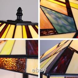 Tiffany Style Stained Glass Floor Lamp Mission Design