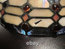 Tiffany Style Stained Glass Lamp Shade 16 1/2