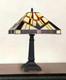 Tiffany Style Stained Glass Table Desk Lamp With Mission Design 12 Shade