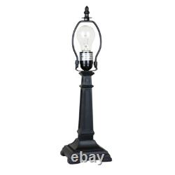 Tiffany Style Stained Glass Table Desk Lamp with Mission Design 12 Shade