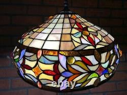 Tiffany Style Stained Glass Table Lamp