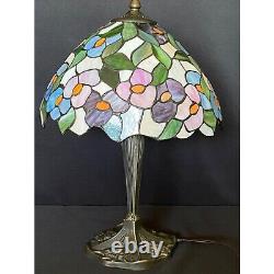 Tiffany Style Stained Glass Table Lamp