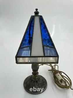 Tiffany Style Stained Glass Table Lamp 5 X 11