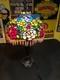 Tiffany Style Stained Glass Table Lamp With Beaded Shade 22 Floral