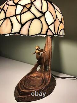 Tiffany Style Stained Glass Tinkerbell Lamp