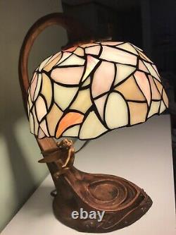 Tiffany Style Stained Glass Tinkerbell Lamp