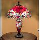 Tiffany Style Stained Glass Victorian Design 2-light Table Reading Accent Lamp