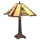 Tiffany Style Stained Glass Victorian Handcrafted Table Lamp 16 Shade