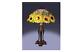 Tiffany Style Sunflower Table Lamp 25 In. Bronze Stained Glass Flower Shade Home