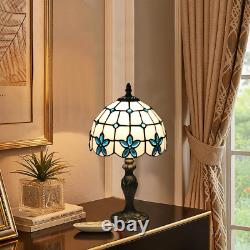 Tiffany Style Table Lamp, 8 Inch Stained Glass Lamp, Small Antique Table Lamp, B