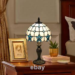 Tiffany Style Table Lamp, 8 Inch Stained Glass Lamp, Small Antique Table Lamp, B