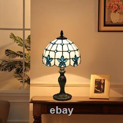 Tiffany Style Table Lamp, 8 Inch Stained Glass Lamp, Small Antique Table Lamp, B