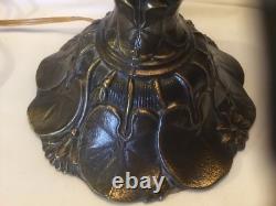 Tiffany Style Table Lamp Blue Shade 20 Inch