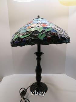 Tiffany Style Table Lamp Goldfish Design 24