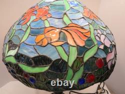 Tiffany Style Table Lamp Goldfish Design 24