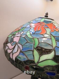Tiffany Style Table Lamp Goldfish Design 24
