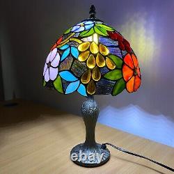 Tiffany Style Table Lamp Handcrafted Art Stained Glass Bedside Lamps Desk Light