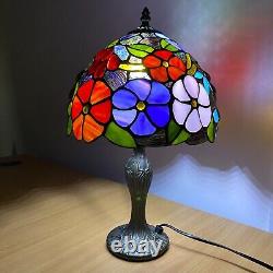 Tiffany Style Table Lamp Handcrafted Art Stained Glass Bedside Lamps Desk Light