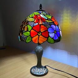 Tiffany Style Table Lamp Handcrafted Art Stained Glass Bedside Lamps Desk Light