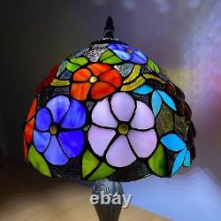 Tiffany Style Table Lamp Handcrafted Art Stained Glass Bedside Lamps Desk Light