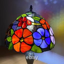 Tiffany Style Table Lamp Handcrafted Art Stained Glass Bedside Lamps Desk Light