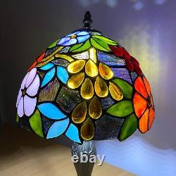 Tiffany Style Table Lamp Handcrafted Art Stained Glass Bedside Lamps Desk Light