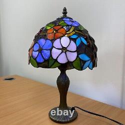 Tiffany Style Table Lamp Handcrafted Art Stained Glass Bedside Lamps Desk Light