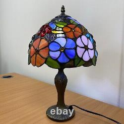 Tiffany Style Table Lamp Handcrafted Art Stained Glass Bedside Lamps Desk Light