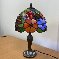 Tiffany Style Table Lamp Handcrafted Art Stained Glass Bedside Lamps Desk Light