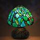 Tiffany Style Table Lamp, Handmade Stained Glass Lamp, 8x11 Inches Small Drago