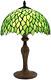 Tiffany Style Table Lamp Light Green Wisteria Stained Glass Lampshade 18 Inch Ta