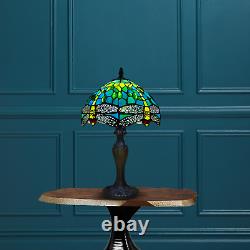 Tiffany Style Table Lamp New Antique Popular 10 inch Art Stained Glass Desk