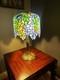 Tiffany Style Table Lamp Stained Glass Bronze Finish