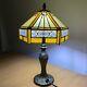 Tiffany Style Table Lamp Stained Glass Handcrafted Bedside Light Desk Lamps Uk