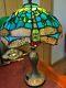 Tiffany Style Table Lamp Stained Glass Handcrafted Bedside Light Desk Lamps Uk