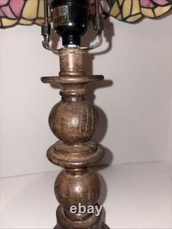 Tiffany Style Table Lamp Stained Glass Lamp Shade 15 Works