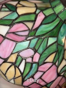 Tiffany Style Table Lamp Stained Glass Lamp Shade 15 Works