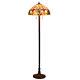 Tiffany-style Victorian 2 Light Floor Lamp With 18 Stained Glass Shade Home Décor
