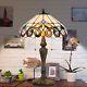 Tiffany Style Victorian Floral Stained Glass Table And Desk Light Art Decor Gift